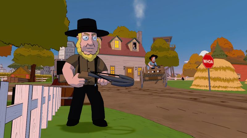 Illustration for article titled The Amish Are Gonna Be Furious When They Play the New Family Guy Game
